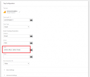 google tag manager tag configuration