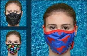 Agon Swimwear face masks